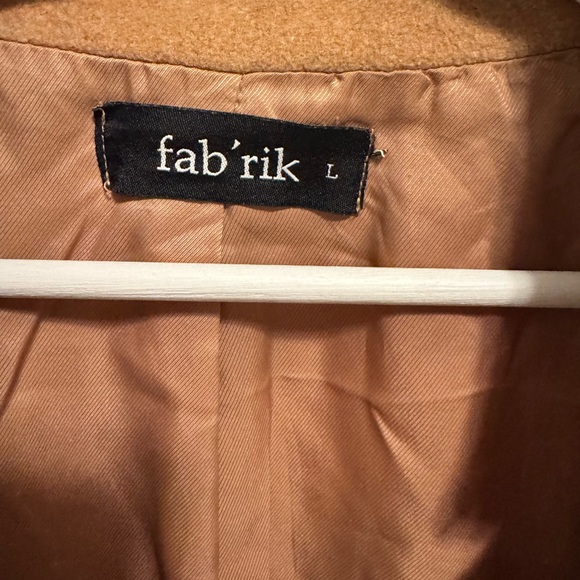 Fab'rik Women's Camel Blazer - Picture 3 of 3